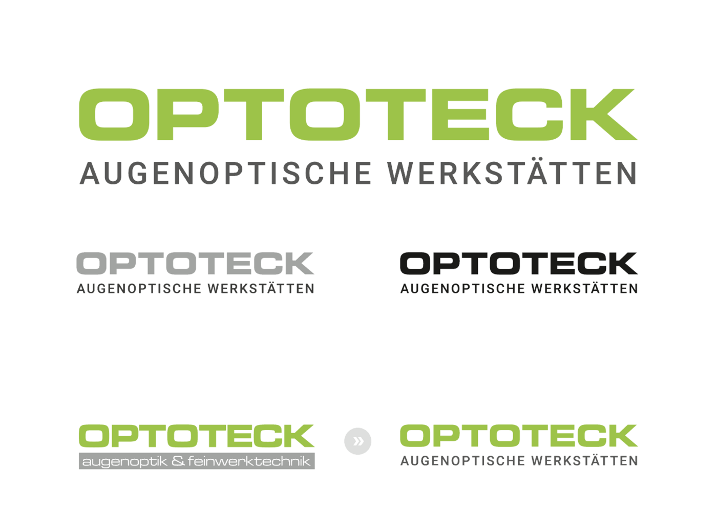 Logo Redesign für OPTOTECK Augenoptische Werkstätten