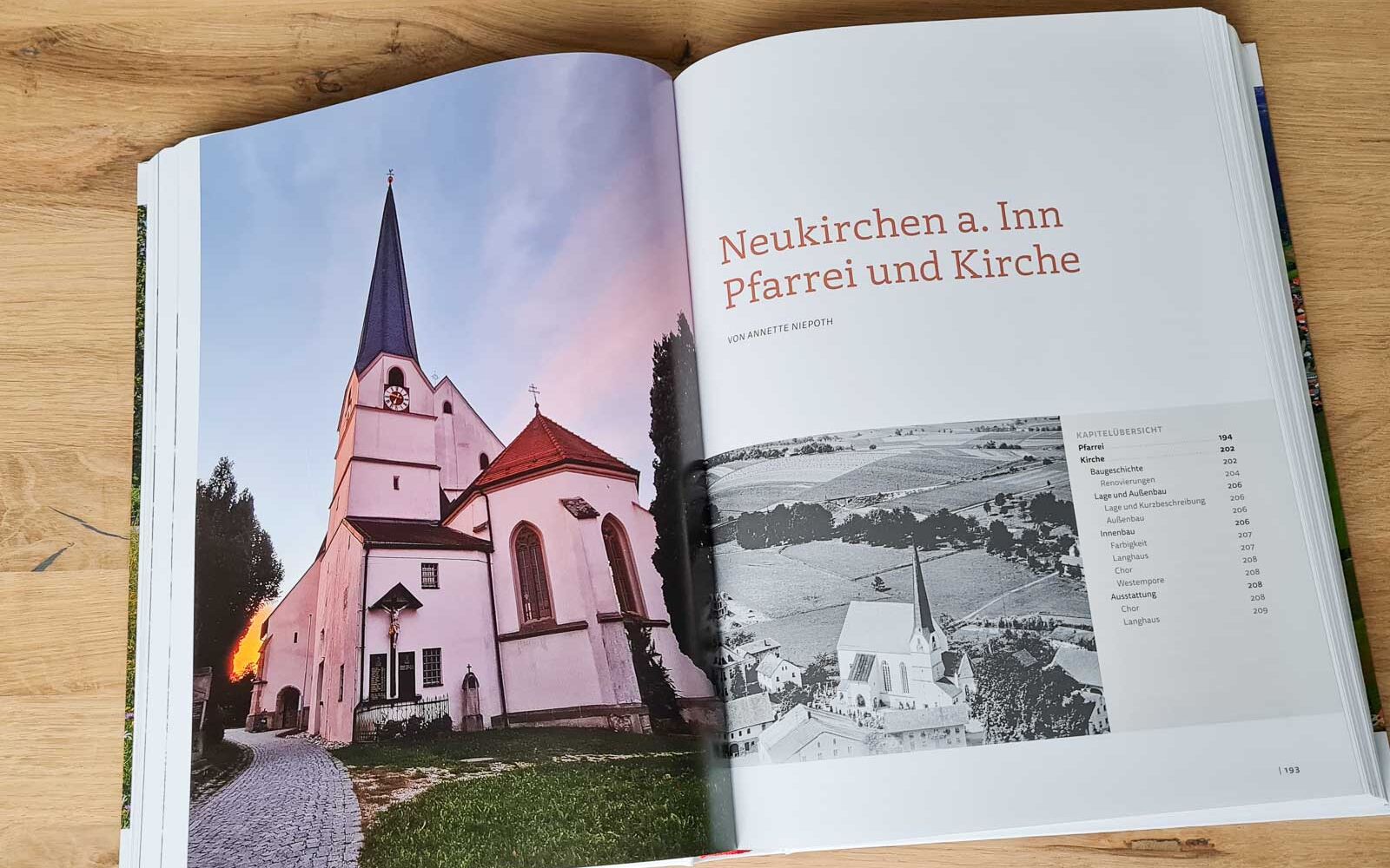Kapitel Pfarrei und Kirche der Gemeinde Neuburg