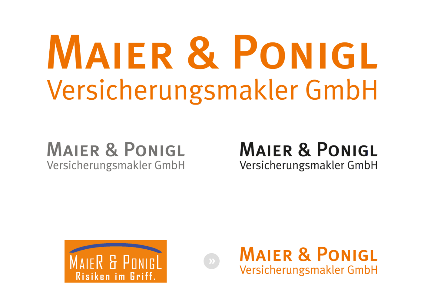 Maier & Ponigl - Logo Redesign